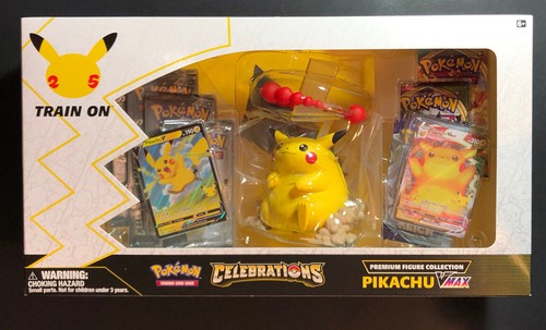 pikachu vmax figure premium collection pokemon celebrations